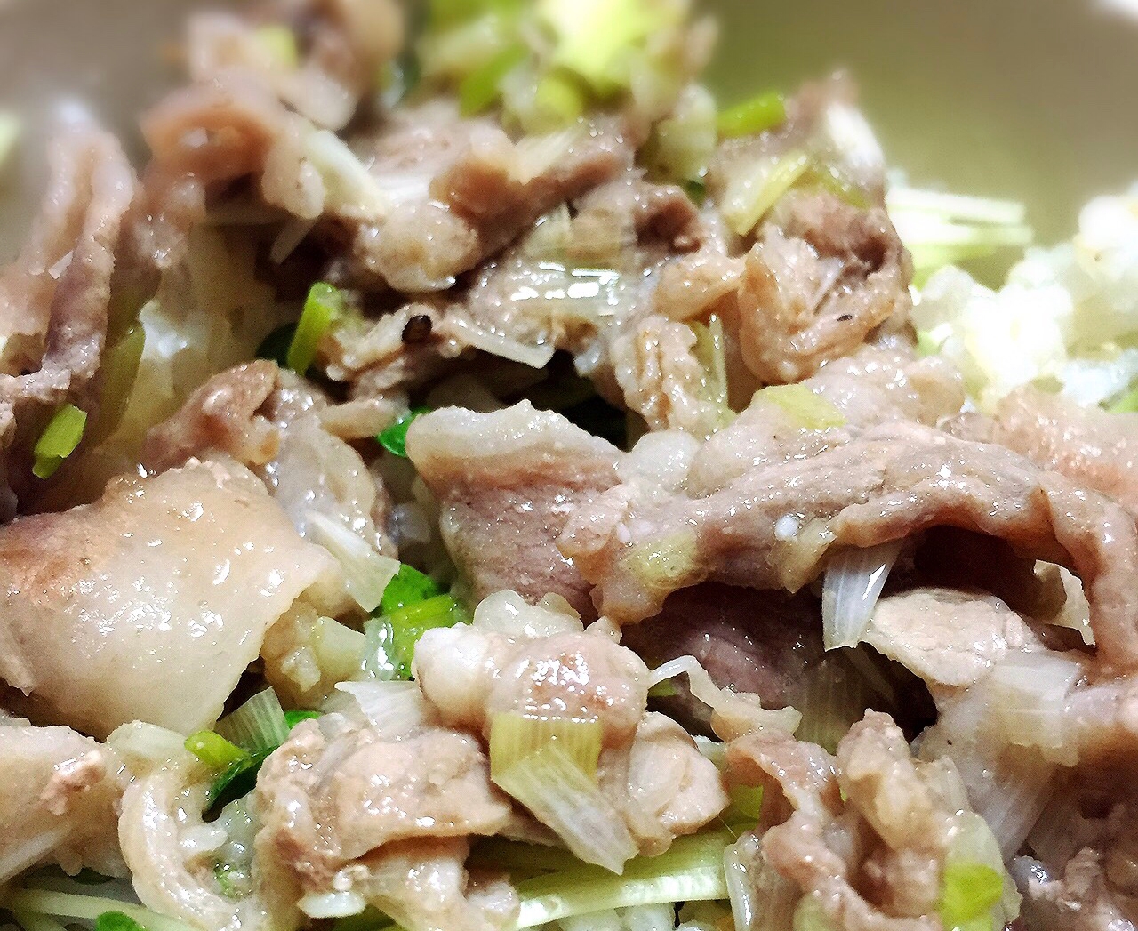 ネギ塩豚丼 レシピ・作り方